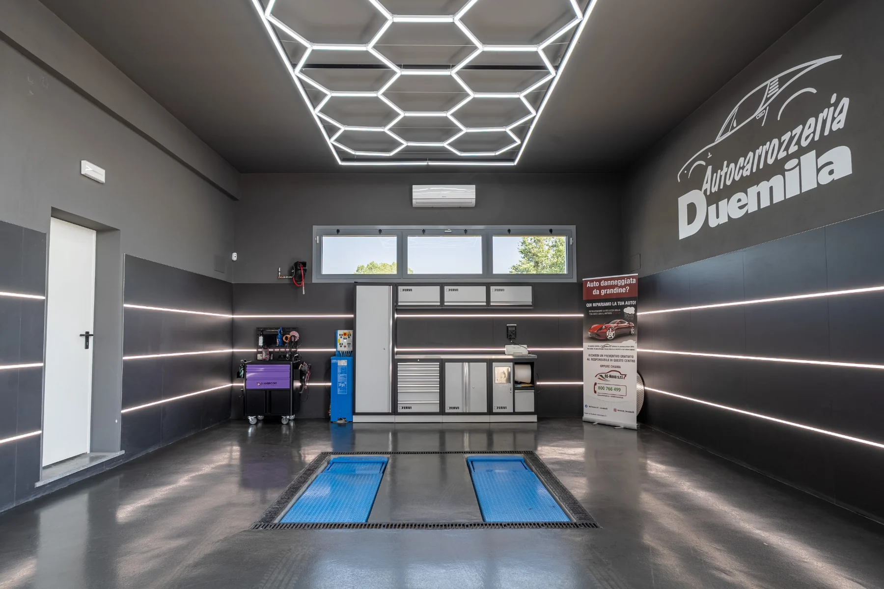 Sala nanotecnologica di Autocarrozzeria Duemila